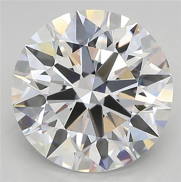 4.27ct E VVS2 Rare Carat Ideal Cut Round Lab Grown Diamond