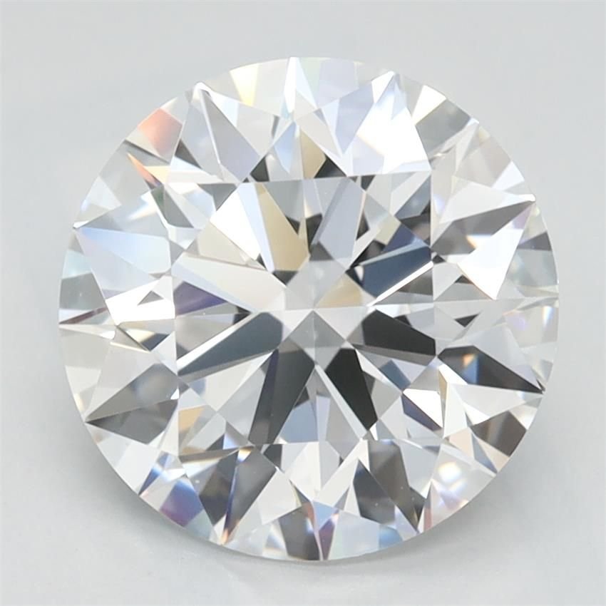 2.58ct D VVS1 Rare Carat Ideal Cut Round Lab Grown Diamond
