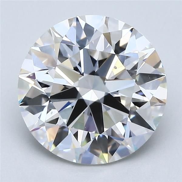 2.30ct H VS2 Rare Carat Ideal Cut Round Diamond