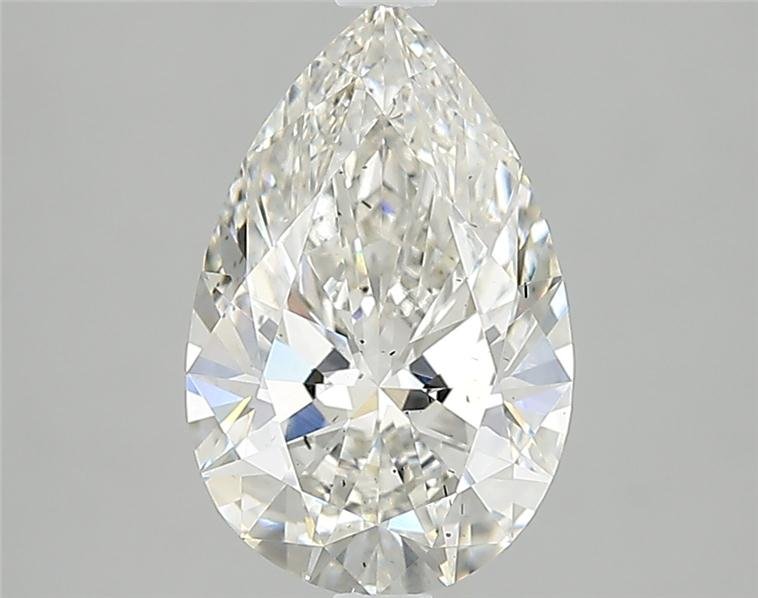 2.06ct G SI1 Rare Carat Ideal Cut Pear Lab Grown Diamond