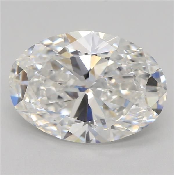 1.83ct E VS1 Rare Carat Ideal Cut Oval Lab Grown Diamond
