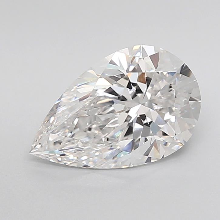 2.38ct E VS1 Rare Carat Ideal Cut Pear Lab Grown Diamond