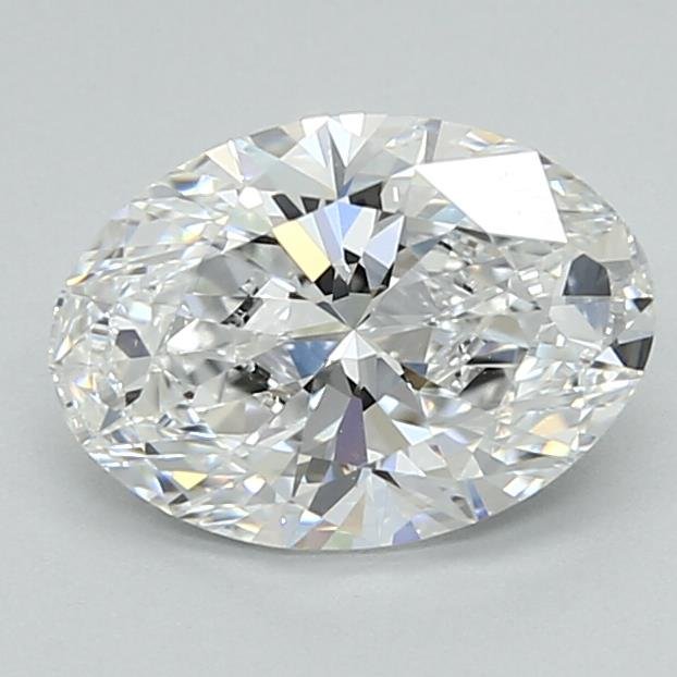 1.59ct D VVS2 Rare Carat Ideal Cut Oval Lab Grown Diamond