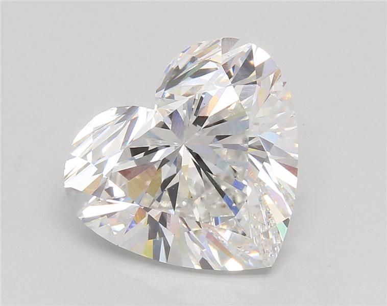 6.08ct E VS1 Rare Carat Ideal Cut Heart Lab Grown Diamond