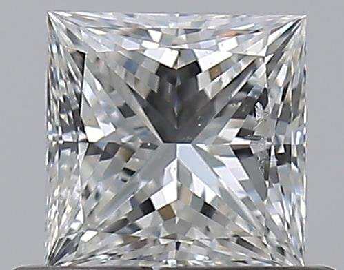 0.51ct H SI2 Excellent Cut Princess Diamond