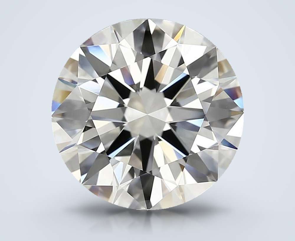 6.01 Carat Round Natural Diamond