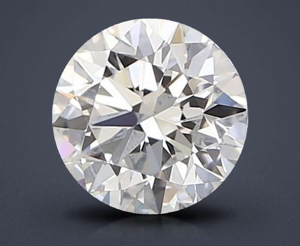 0.37 Carat Round Natural Diamond