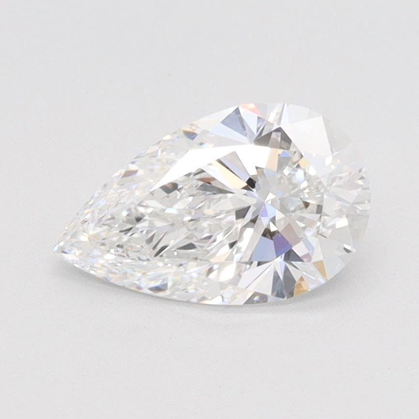 1.02ct E VVS2 Rare Carat Ideal Cut Pear Lab Grown Diamond
