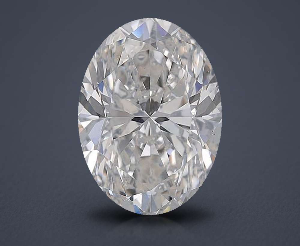 2.50 Carat Oval Natural Diamond