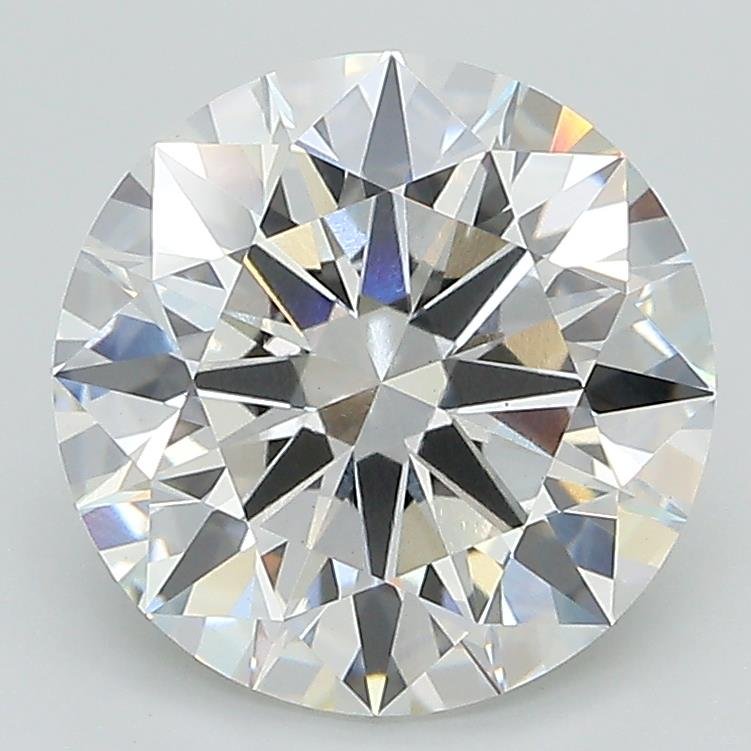 3.02ct E VS1 Rare Carat Ideal Cut Round Lab Grown Diamond