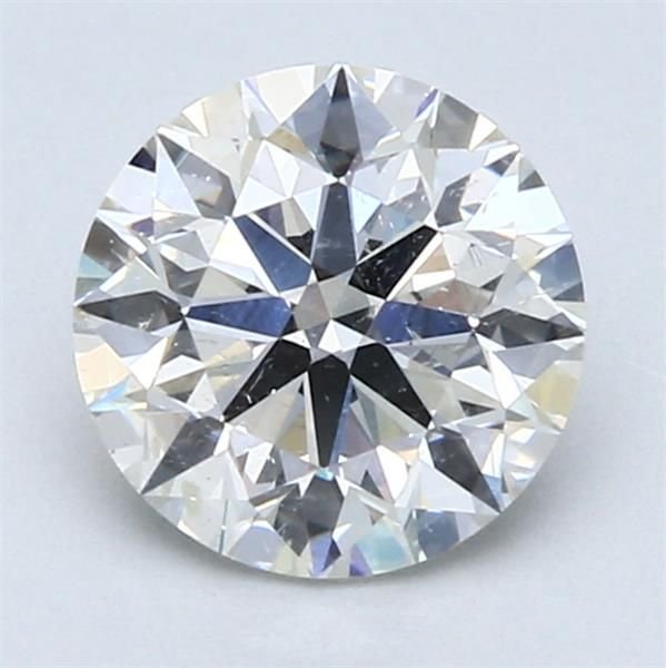 1.62ct I SI2 Rare Carat Ideal Cut Round Diamond