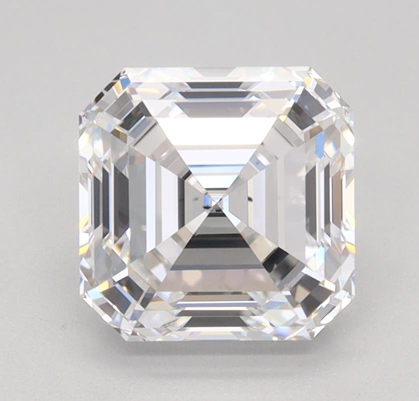 1.60ct D VS2 Rare Carat Ideal Cut Asscher Lab Grown Diamond