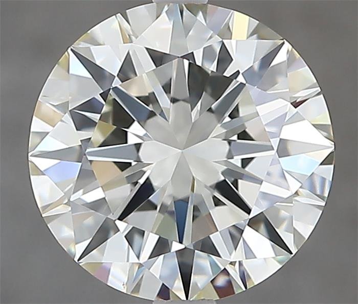 2.50ct K VS1 Rare Carat Ideal Cut Round Diamond