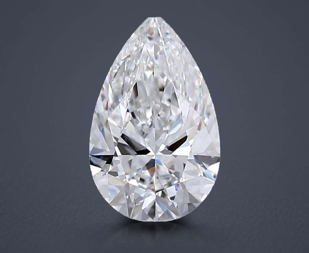 1.23 Carat Pear Lab Diamond