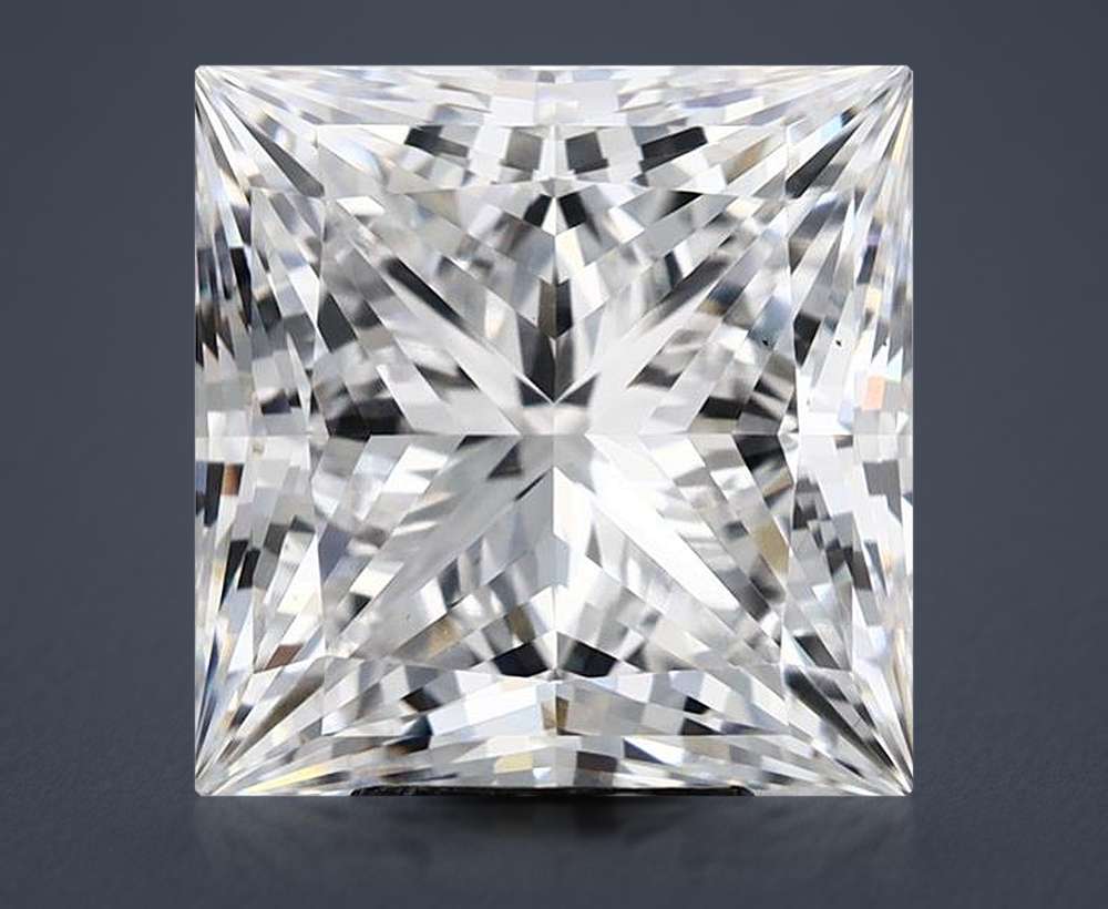 7.09 Carat Princess Lab Diamond