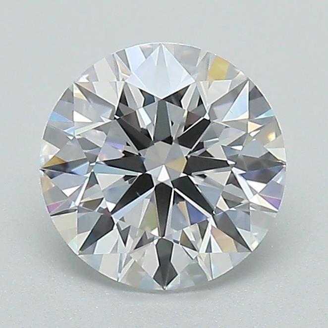 1.28ct D VS1 Rare Carat Ideal Cut Round Lab Grown Diamond