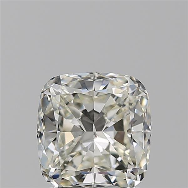 1.51ct K SI2 Rare Carat Ideal Cut Cushion Diamond