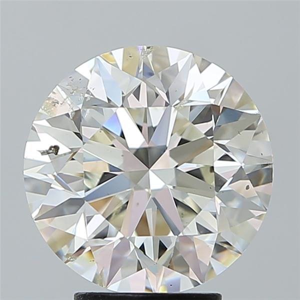 4.05ct I SI2 Excellent Cut Round Diamond