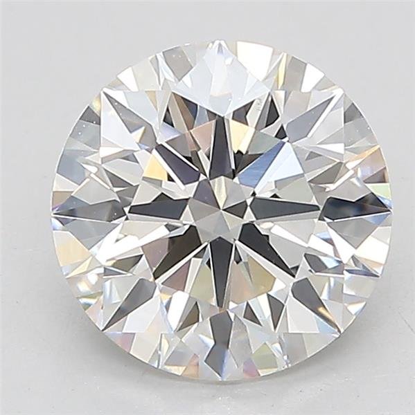 2.15ct F VVS2 Rare Carat Ideal Cut Round Lab Grown Diamond