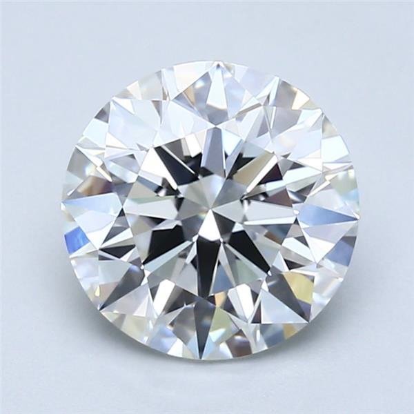 2.02ct H VS1 Rare Carat Ideal Cut Round Diamond