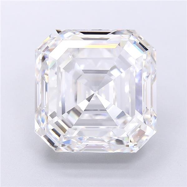 10.02ct E VVS2 Rare Carat Ideal Cut Asscher Lab Grown Diamond