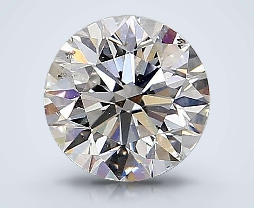 0.96 Carat Round Natural Diamond