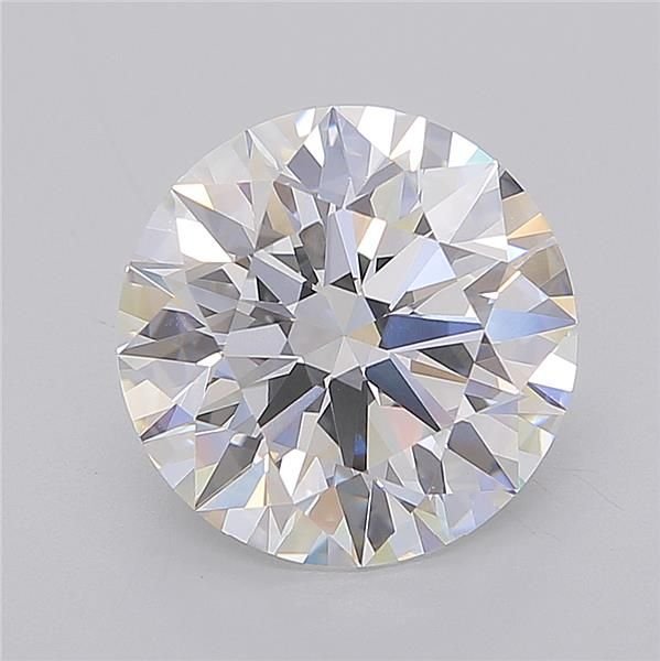 5.03ct E VVS2 Rare Carat Ideal Cut Round Lab Grown Diamond