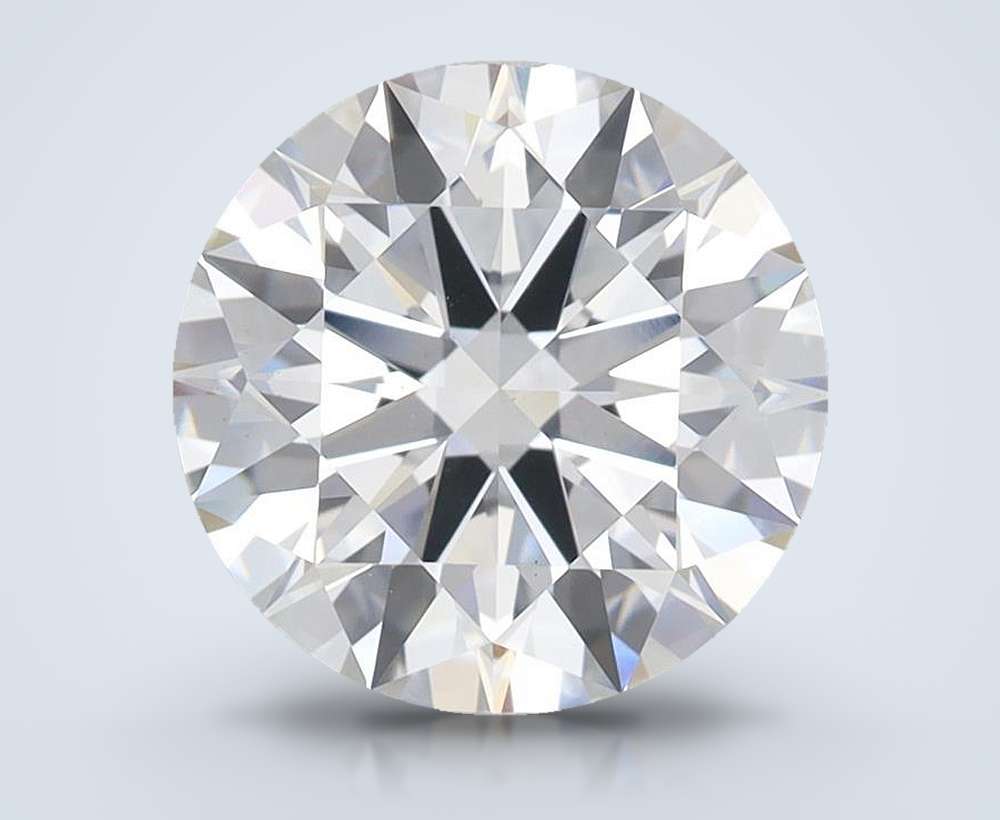 3.71 Carat Round Lab Diamond