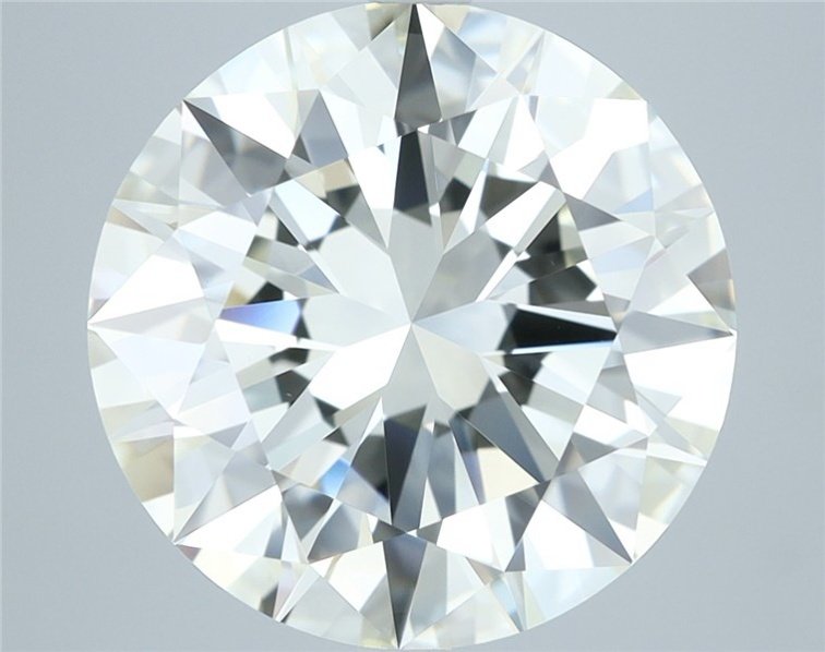 6.51ct J VVS2 Excellent Cut Round Diamond
