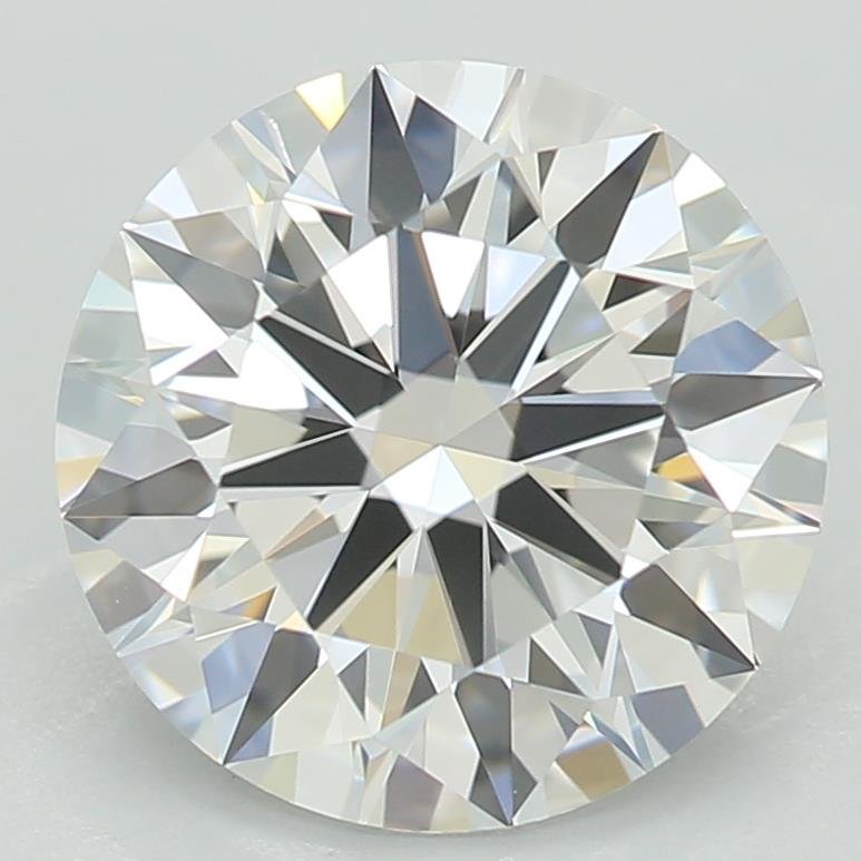 1.59ct D VVS2 Rare Carat Ideal Cut Round Lab Grown Diamond