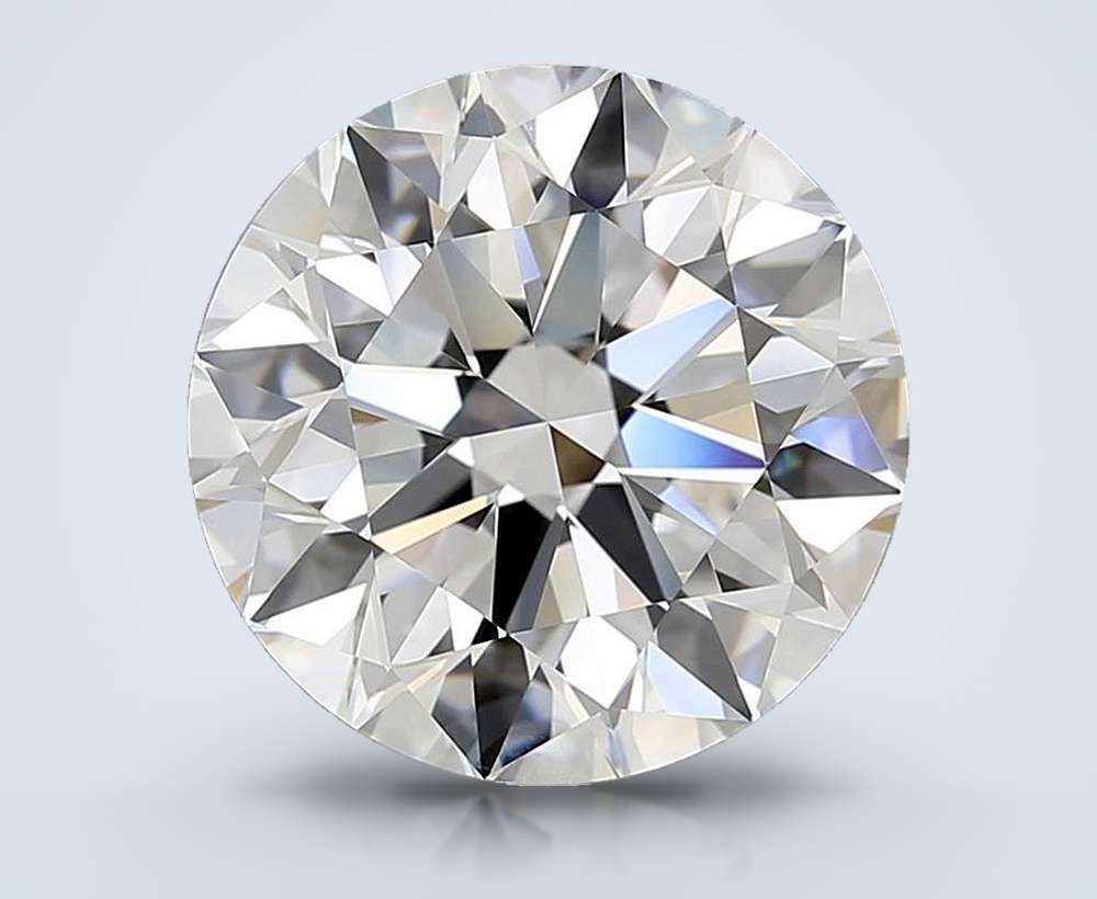 5.20 Carat Round Natural Diamond