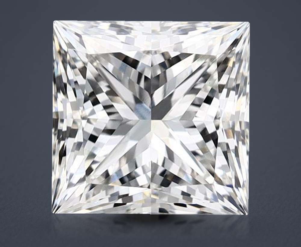 1.47 Carat Princess Lab Diamond