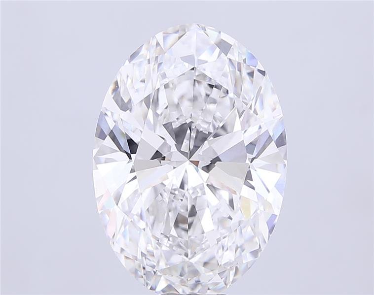 20.30ct E VVS2 Rare Carat Ideal Cut Oval Lab Grown Diamond