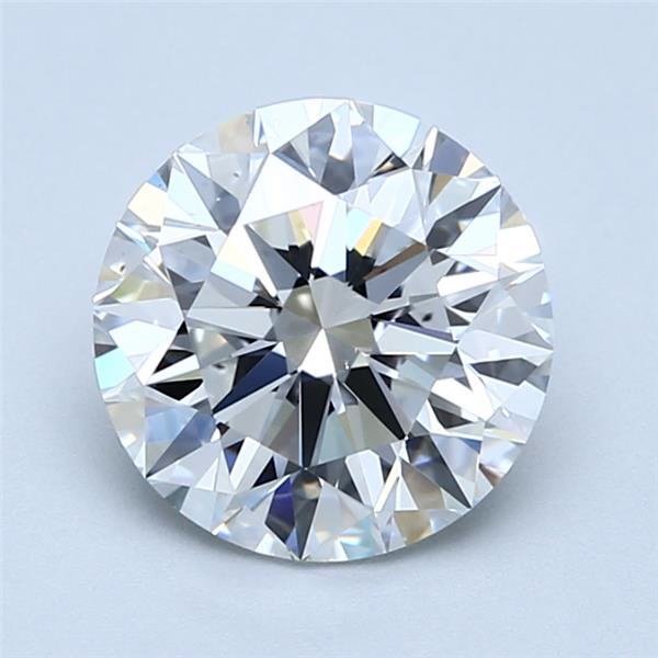 2.10ct G VS1 Rare Carat Ideal Cut Round Diamond