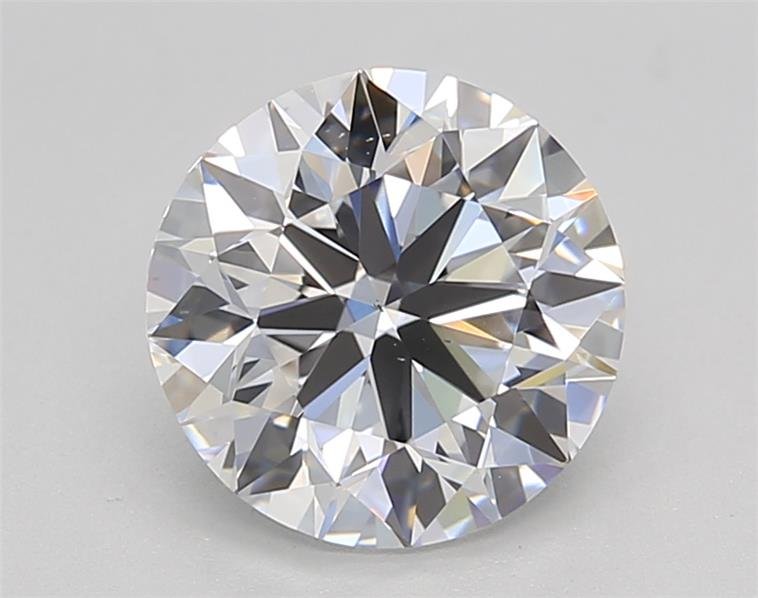 2.01ct D VS2 Excellent Cut Round Lab Grown Diamond