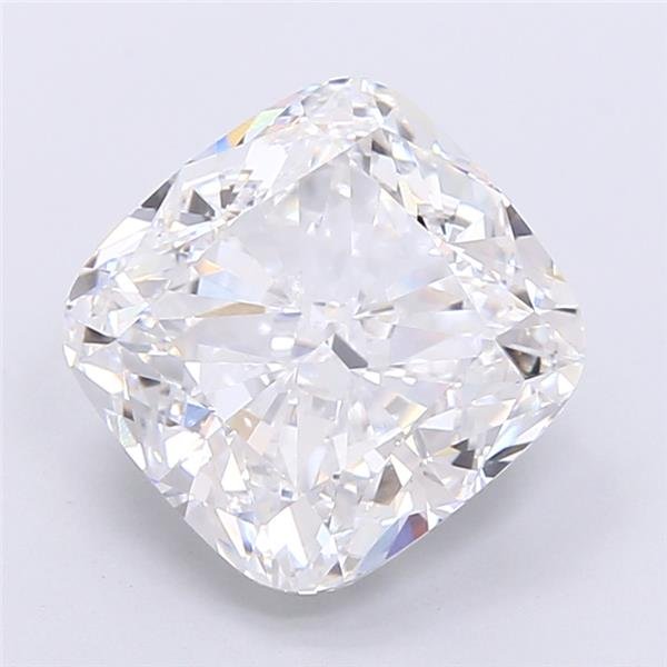 5.11ct E VVS2 Rare Carat Ideal Cut Cushion Lab Grown Diamond