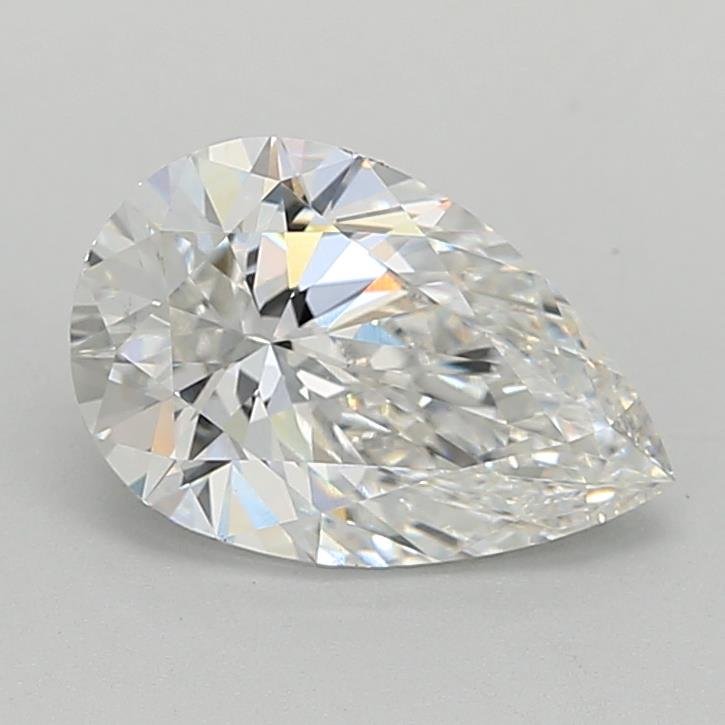 2.01ct F VS1 Rare Carat Ideal Cut Pear Lab Grown Diamond