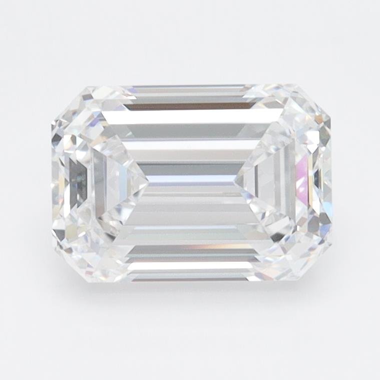1.56ct D VVS1 Excellent Cut Emerald Lab Grown Diamond