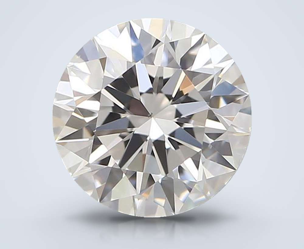 0.90 Carat Round Natural Diamond