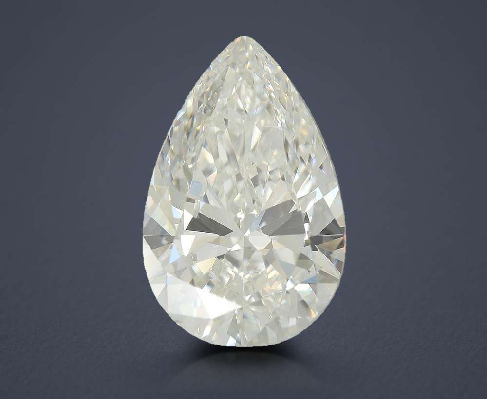 9.78 Carat Pear Lab Diamond