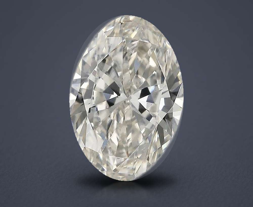 4.46 Carat Oval Natural Diamond