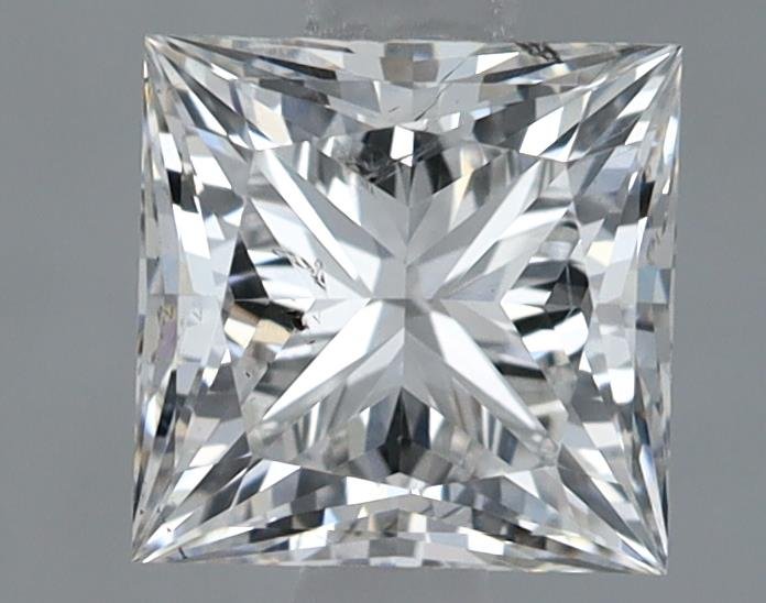 1.12ct F SI1 Rare Carat Ideal Cut Princess Lab Grown Diamond