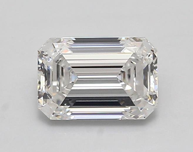1.73ct D VVS2 Rare Carat Ideal Cut Emerald Lab Grown Diamond