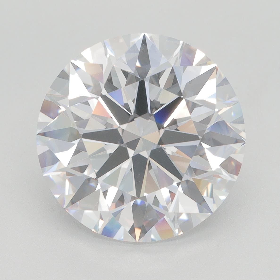 6.05ct D VVS1 Rare Carat Ideal Cut Round Lab Grown Diamond