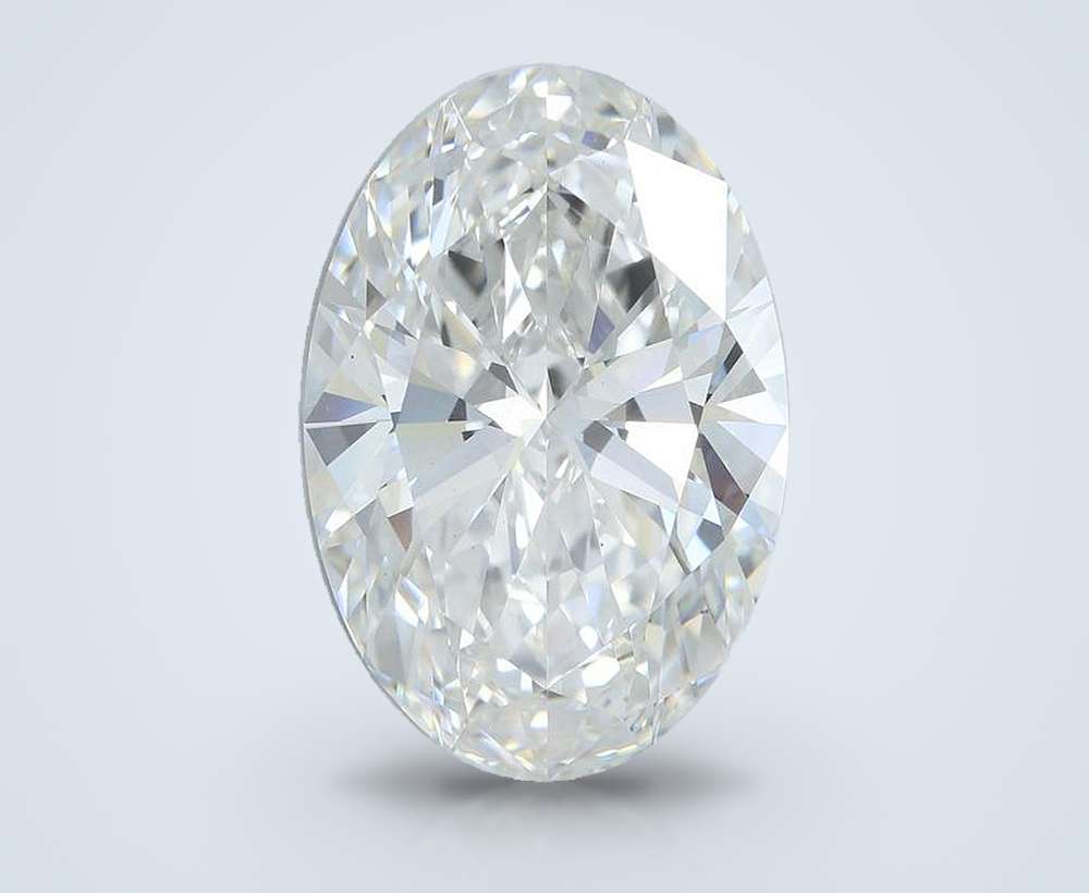 8.05 Carat Oval Lab Diamond