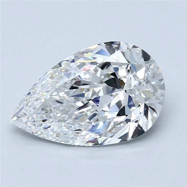 2.52 Carat Pear Natural Diamond