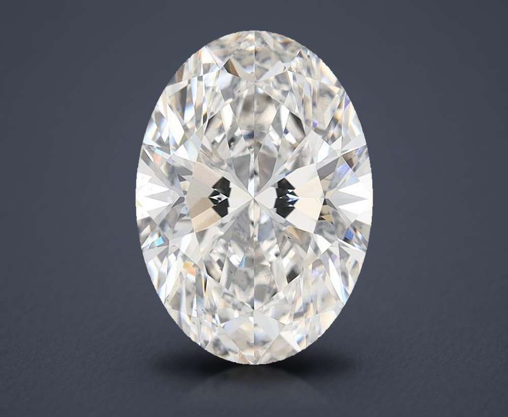 3.52 Carat Oval Lab Diamond