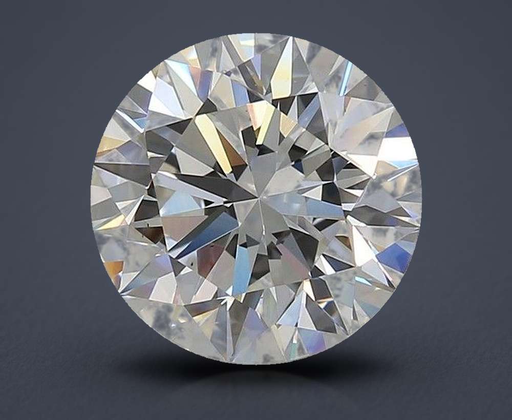 4.03 Carat Round Lab Diamond