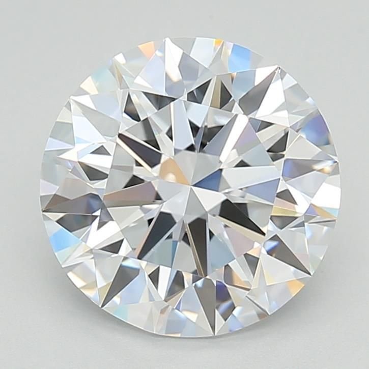 3.20ct D FL Rare Carat Ideal Cut Round Lab Grown Diamond
