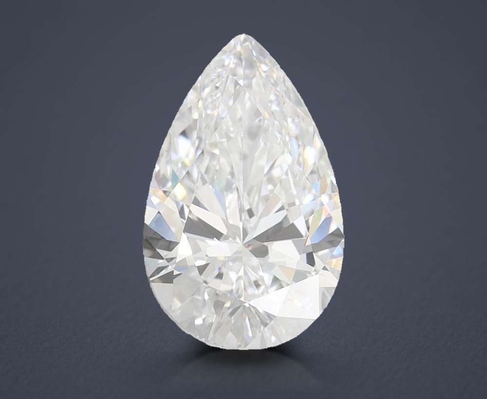 1.73 Carat Pear Lab Diamond
